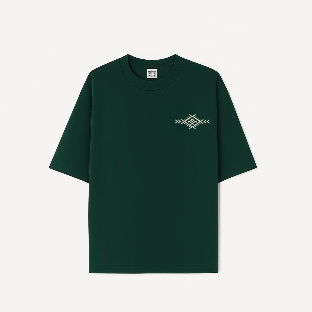 T-shirt Oversized Timlillel brodé