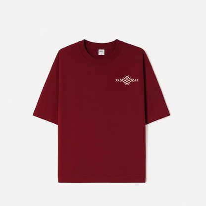 T-shirt Oversized Timlillel brodé