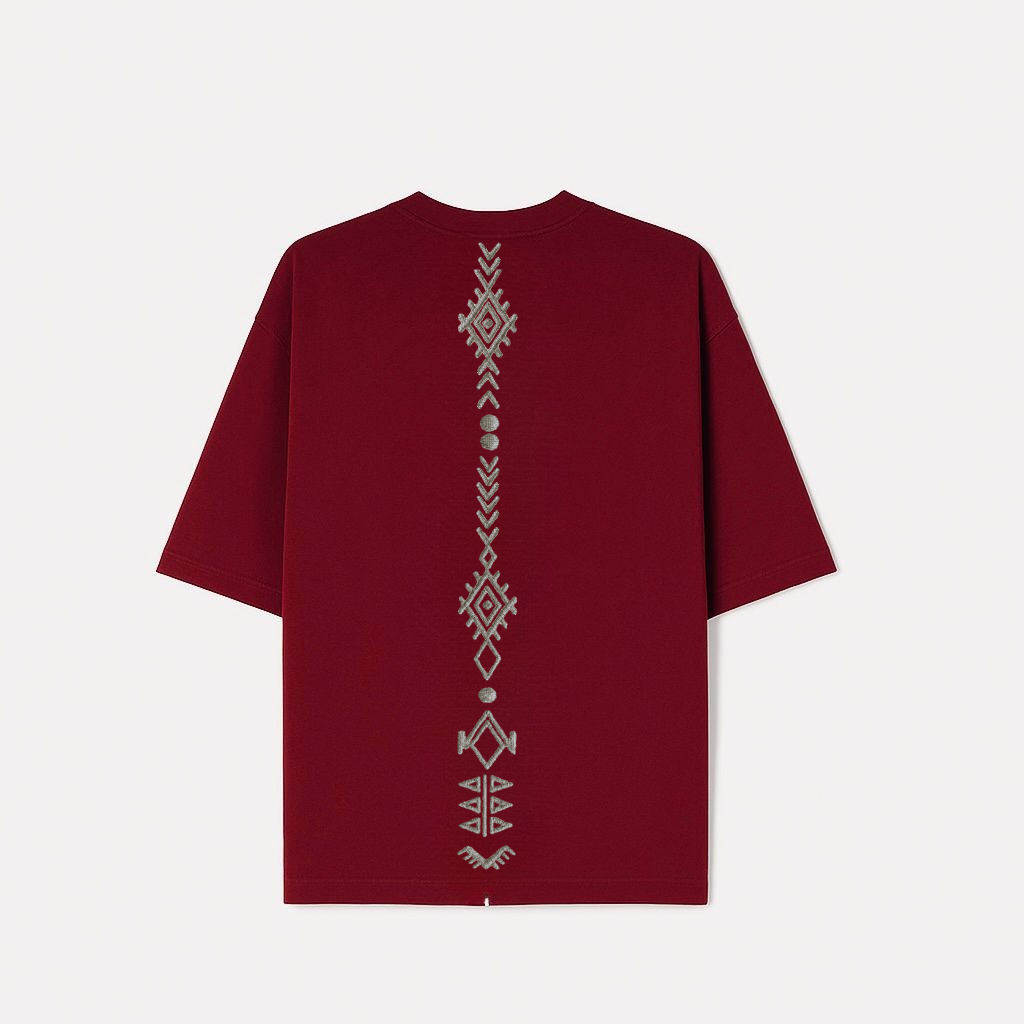T-shirt Oversized Timlillel brodé