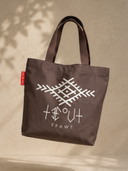 YAN TOTE BAG - CLAY BROWN