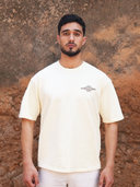 YAN OVERSIZED T-SHIRT - DESERT BEIGE